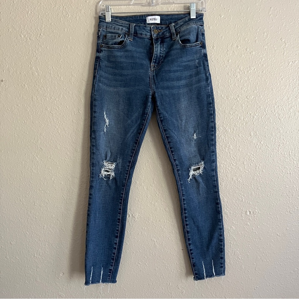 Revolve Pistola Lanissa raw‎ hem skinny jeans